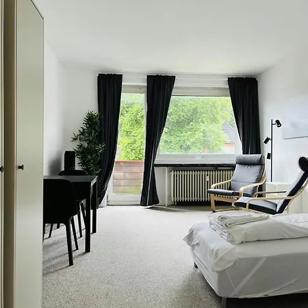 Praktisches Studio-apartment Mit 2 Betten In Norderstedt